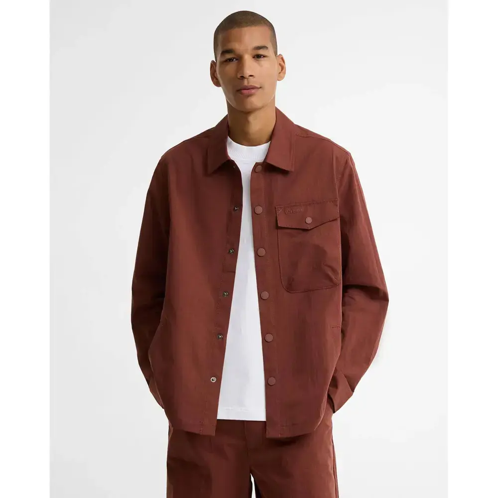 Barbour Strickland Textured Overshirt